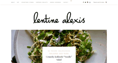 Desktop Screenshot of lentinealexis.com